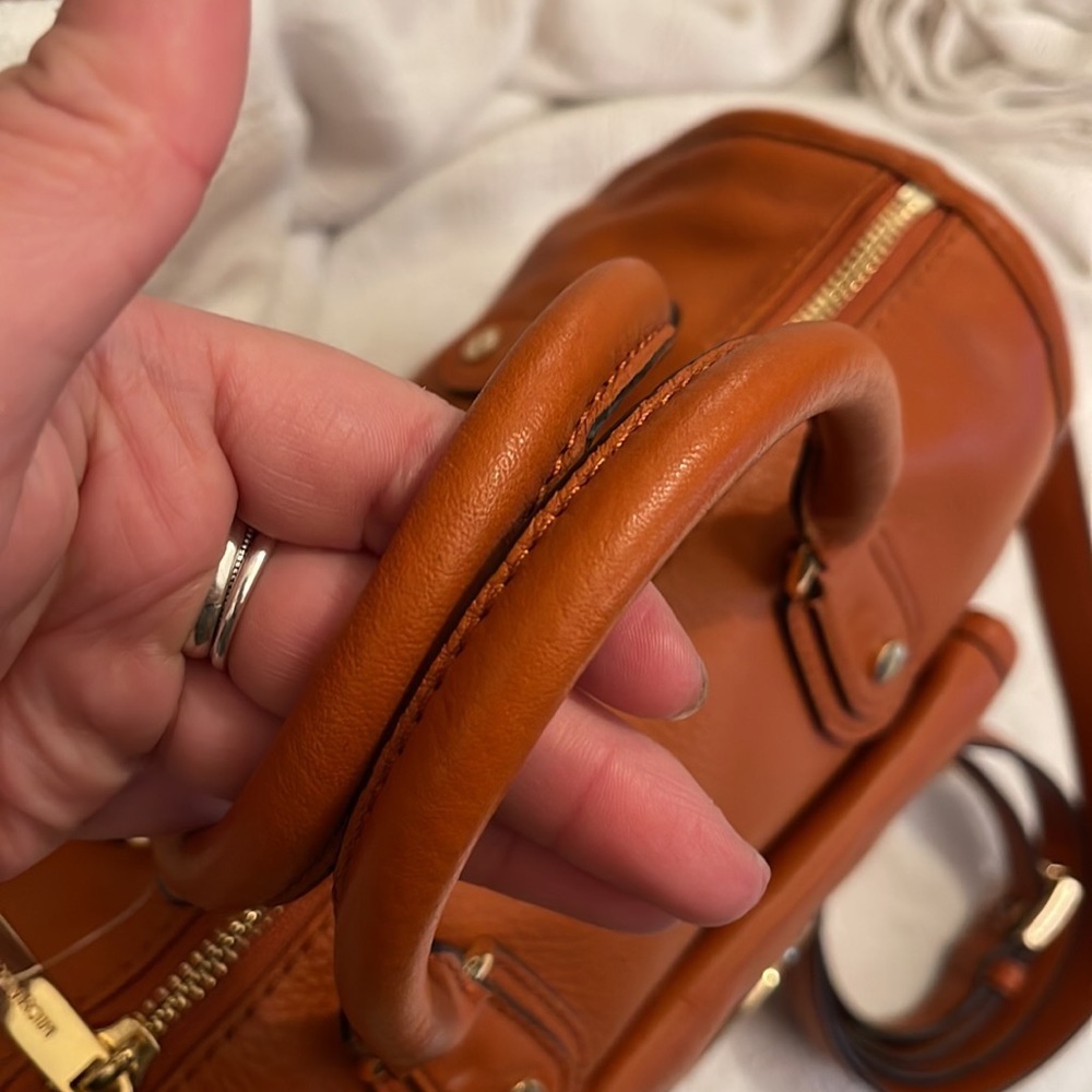 MICHAEL KORS-Margo satchel in burnt orange - NWT - Picture 8 of 14